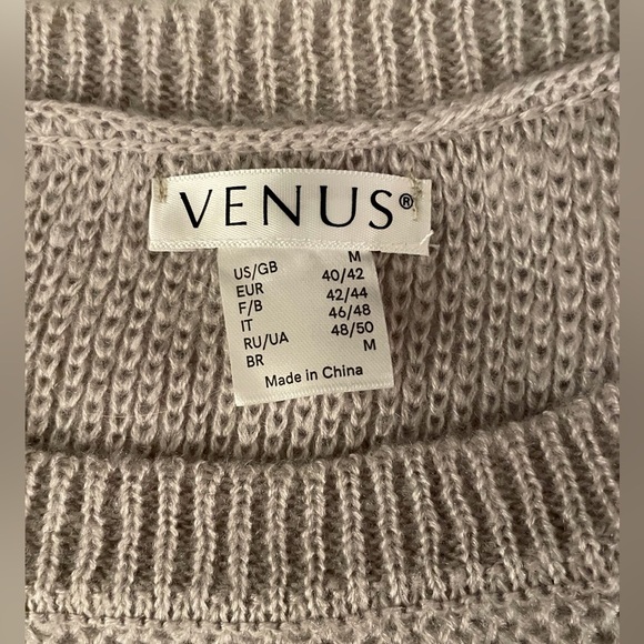 Venus Sweater Grey and Silver Metallic Size M - Picture 5 of 11